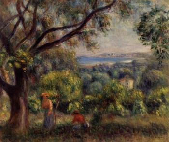 Pierre Auguste Renoir : Cagnes Landscape